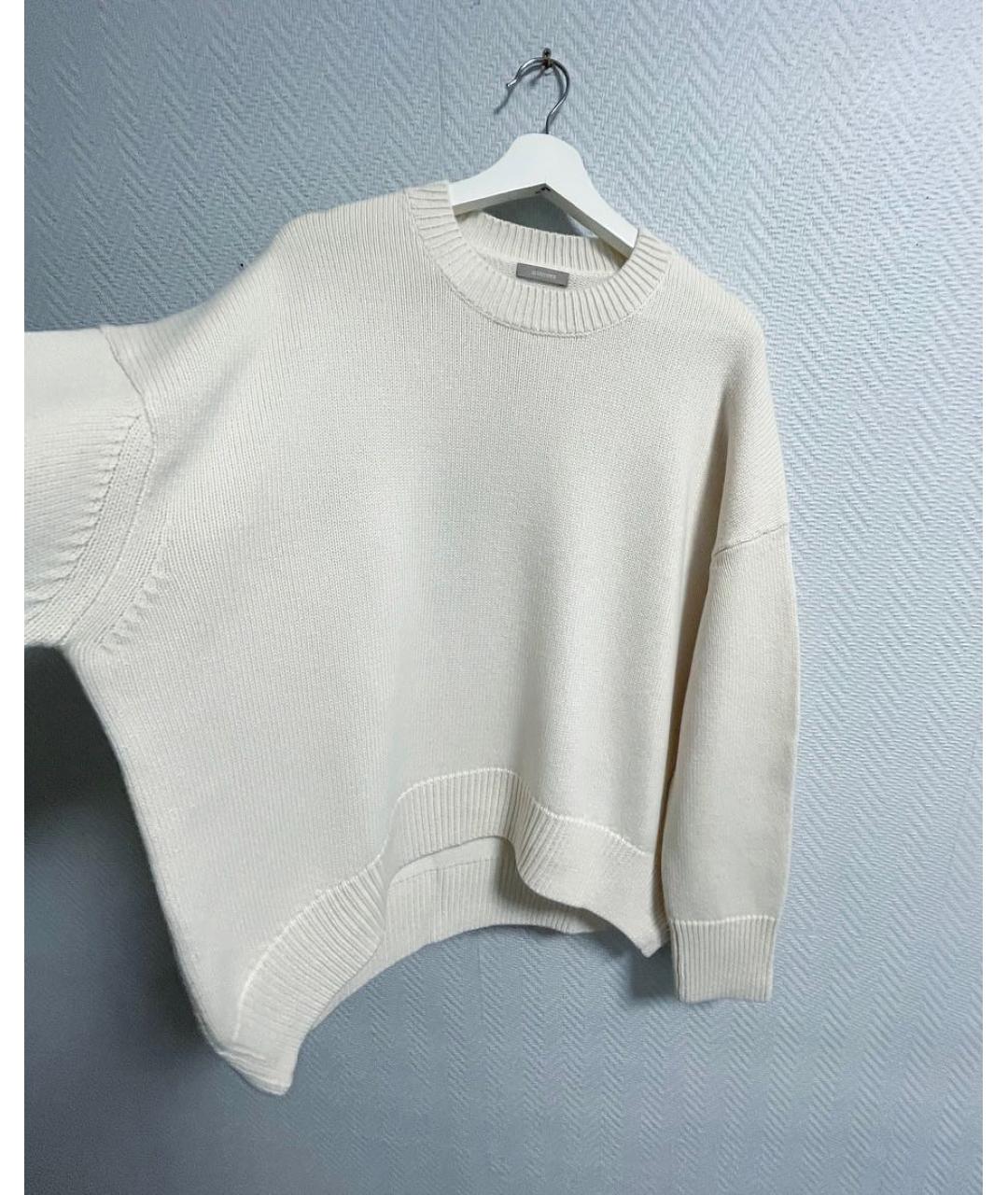 12 STOREEZ Белый шерстяной джемпер / свитер, фото 4