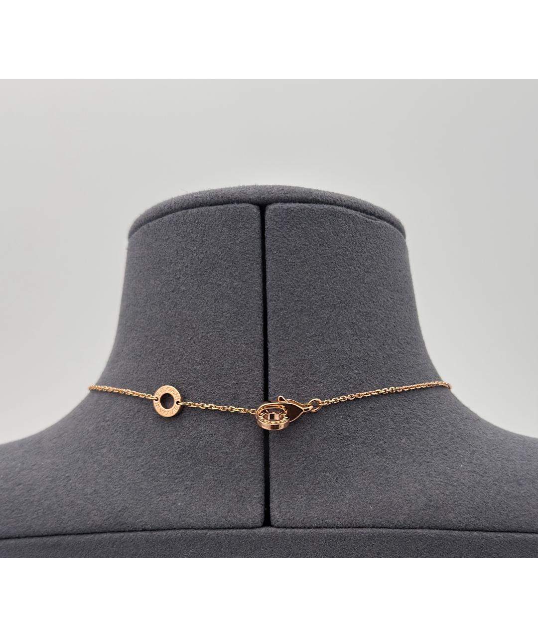 BVLGARI Золотое колье из розового золота, фото 3