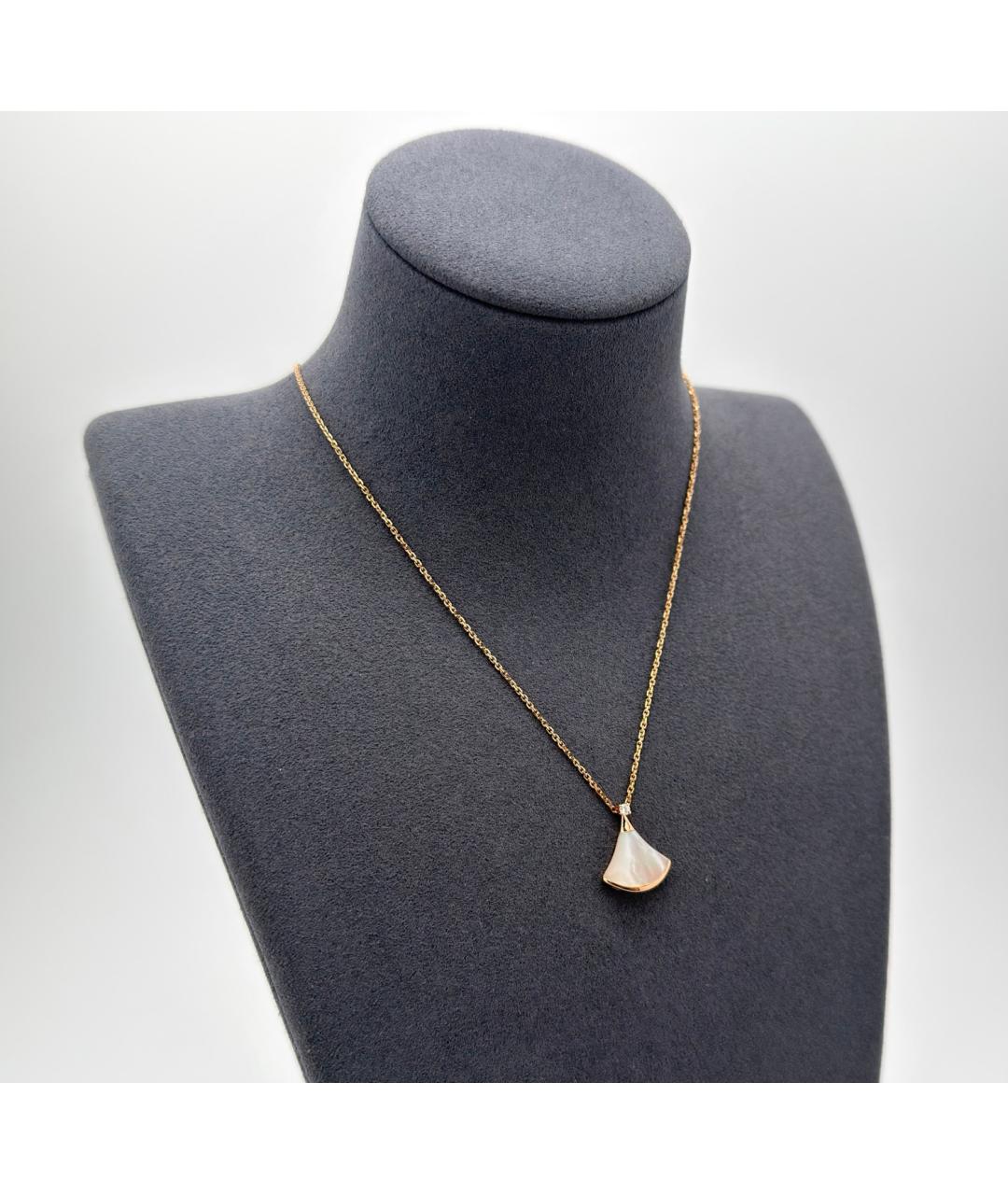 BVLGARI Золотое колье из розового золота, фото 2