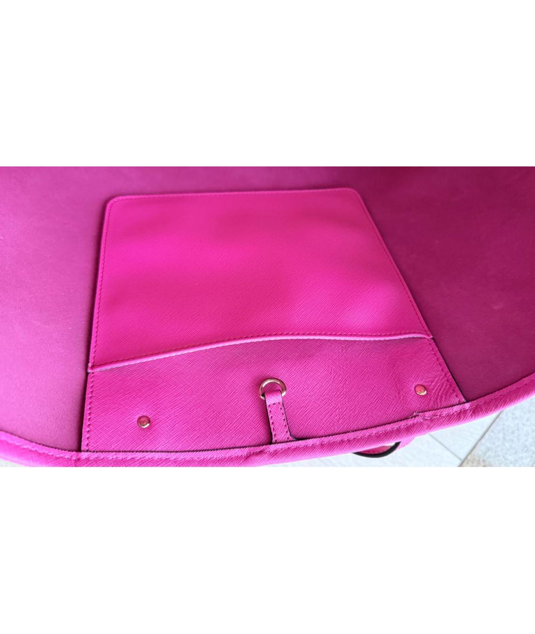 MICHAEL KORS Розовая сумка тоут, фото 7