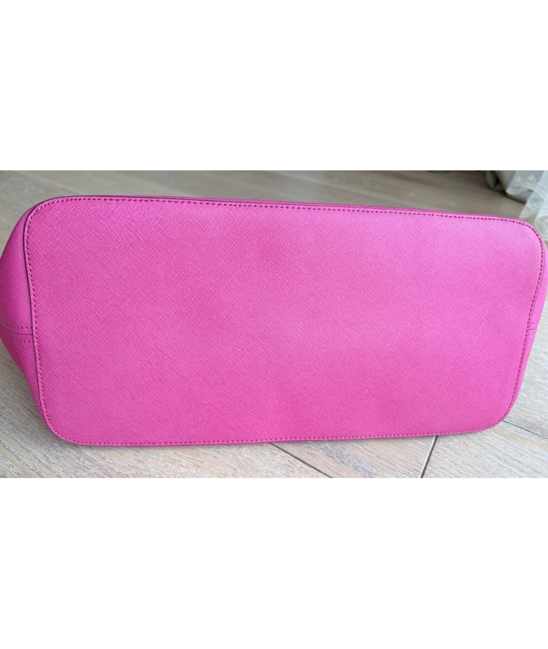 MICHAEL KORS Розовая сумка тоут, фото 4