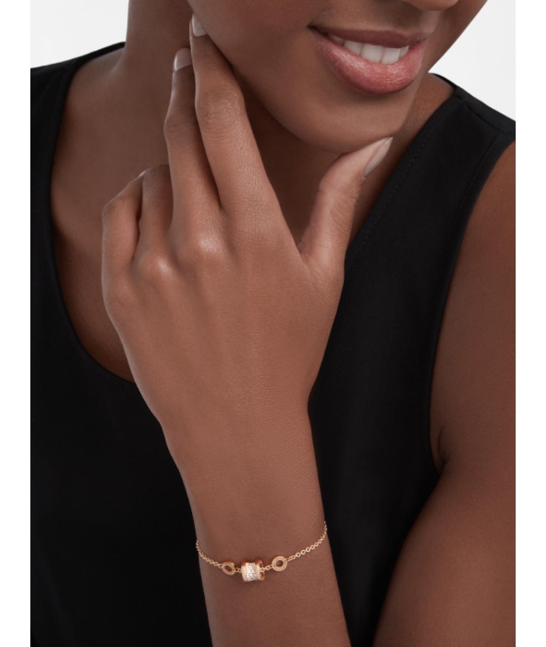 BVLGARI Золотой браслет из розового золота, фото 5