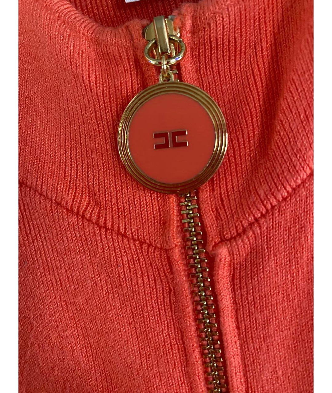 ELISABETTA FRANCHI Коралловый вискозный спортивные костюмы, фото 8