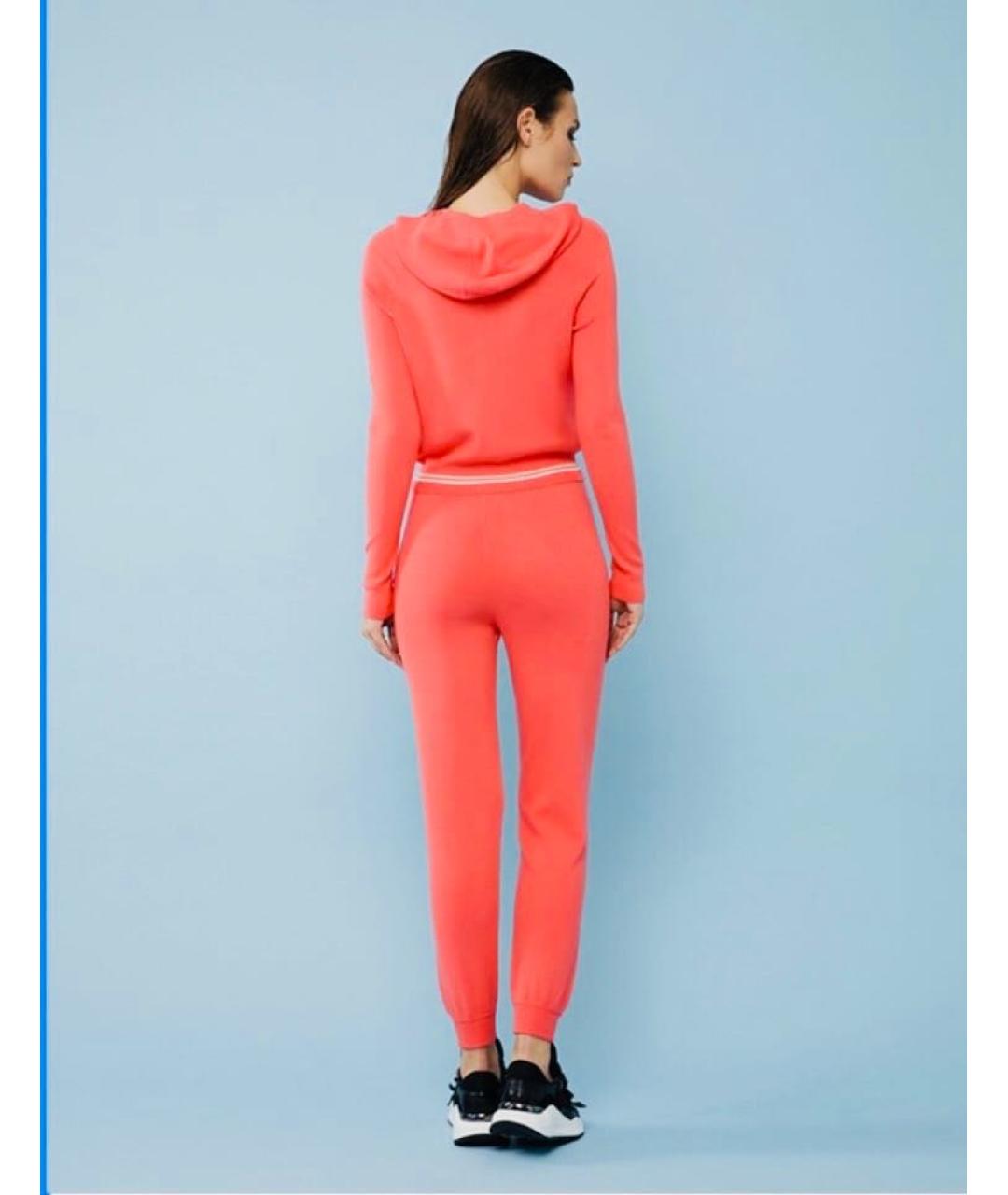 ELISABETTA FRANCHI Коралловый вискозный спортивные костюмы, фото 6