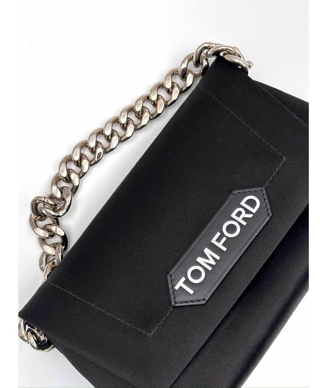 TOM FORD Черная сумка с короткими ручками, фото 4