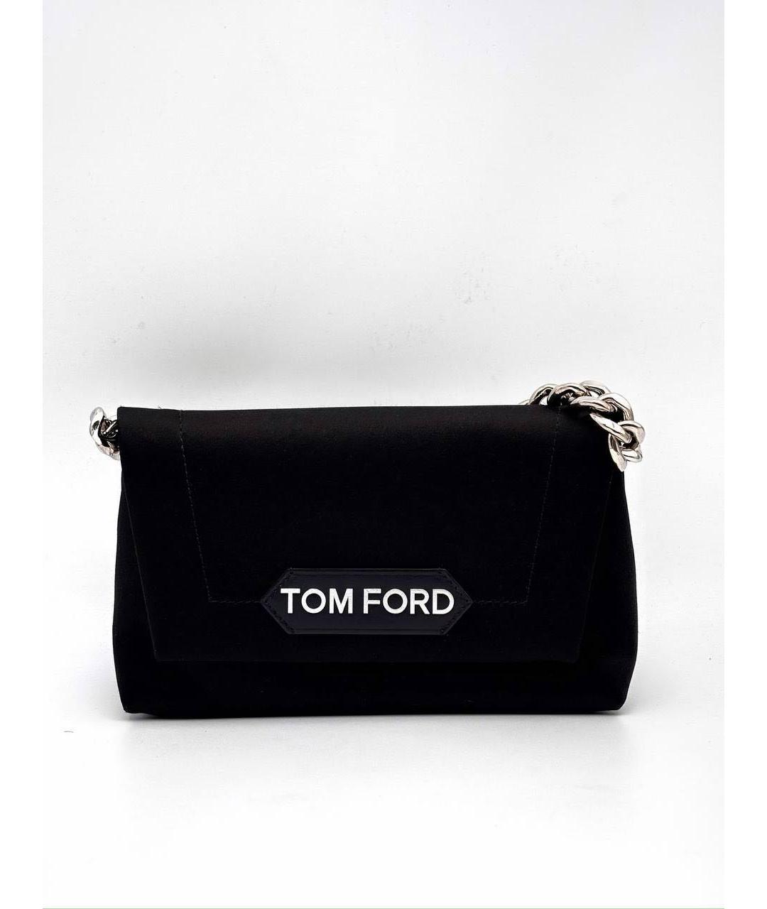 TOM FORD Черная сумка с короткими ручками, фото 2