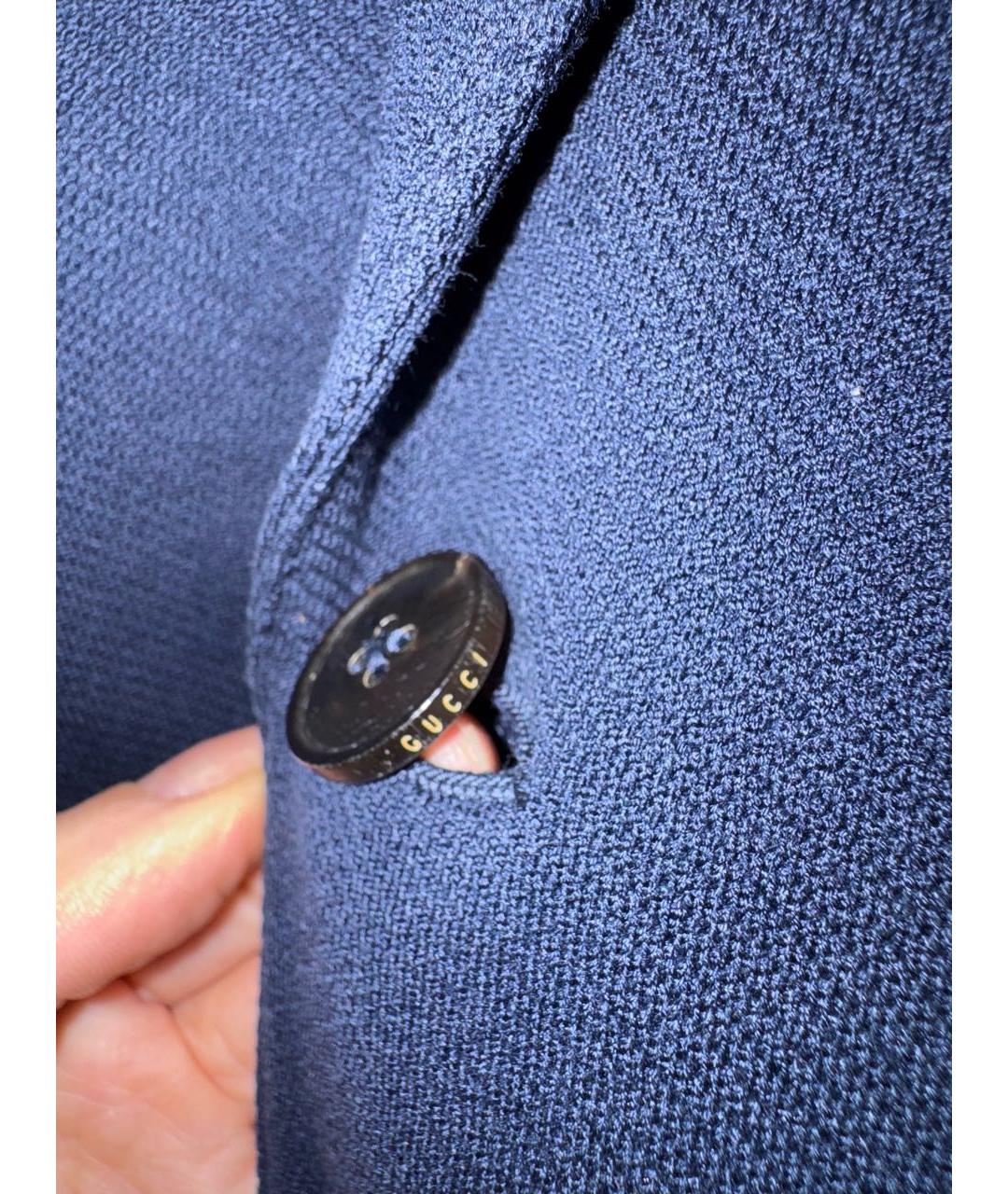 GUCCI Синий повседневный костюм, фото 3