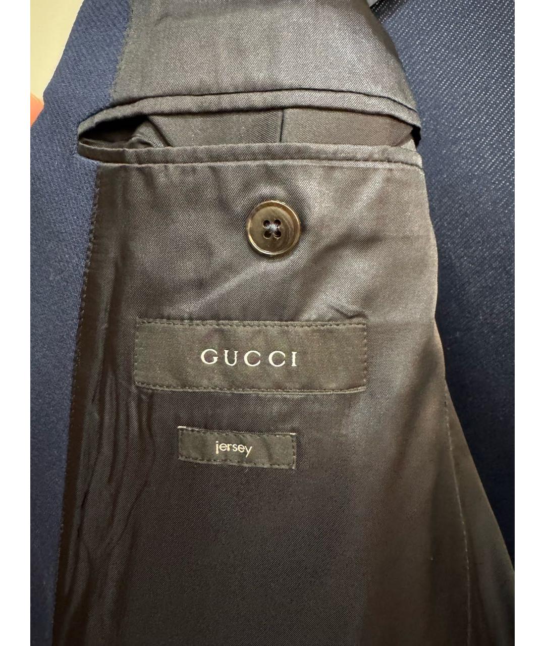 GUCCI Синий повседневный костюм, фото 7