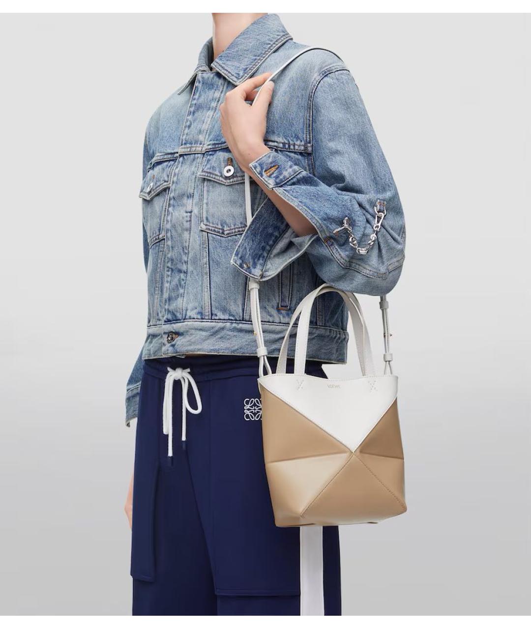 LOEWE Мульти кожаная сумка тоут, фото 2