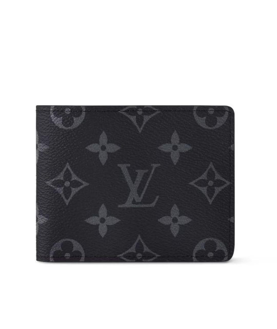 LOUIS VUITTON Черный кошелек, фото 6