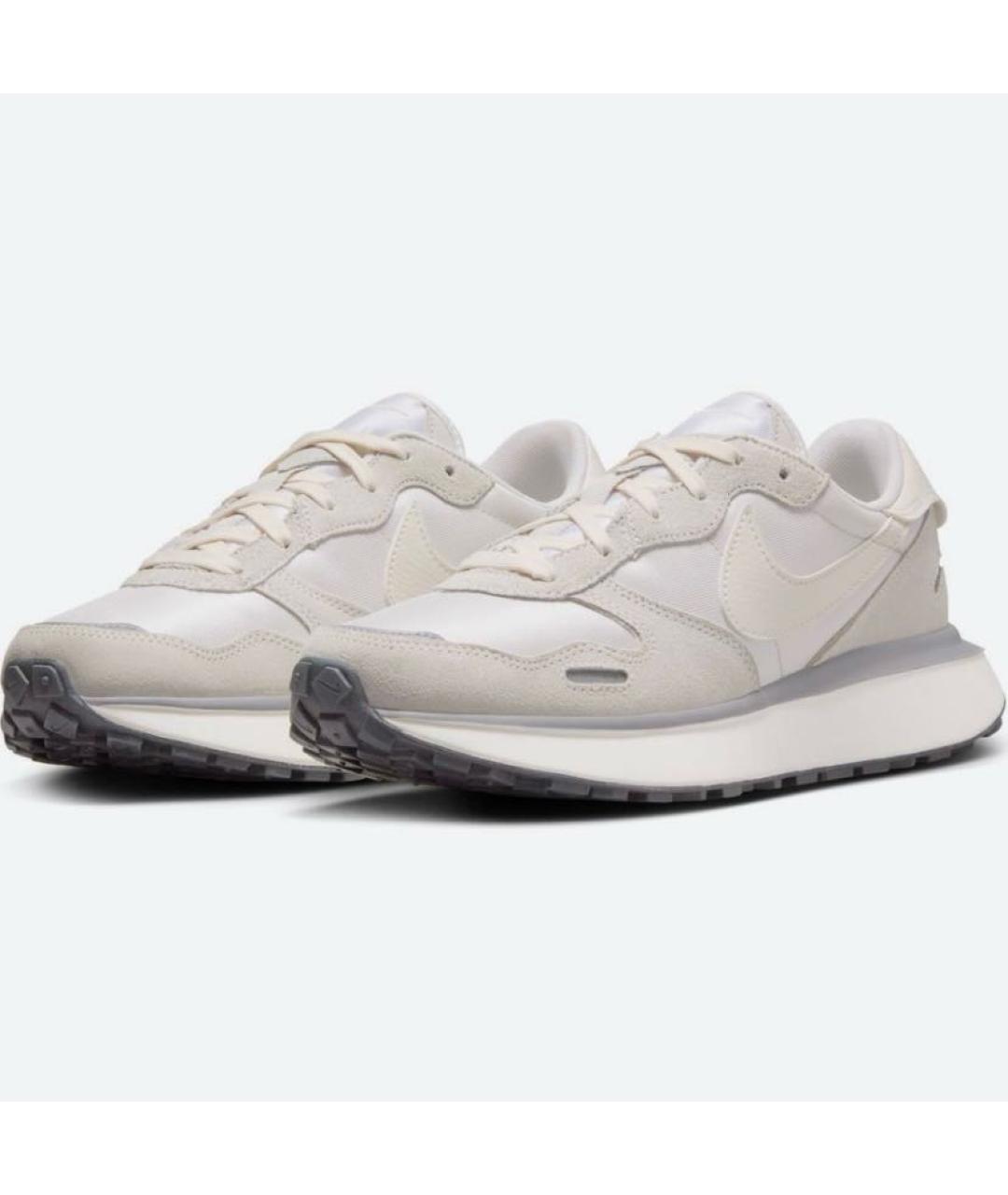 NIKE Серые текстильные кроссовки, фото 2