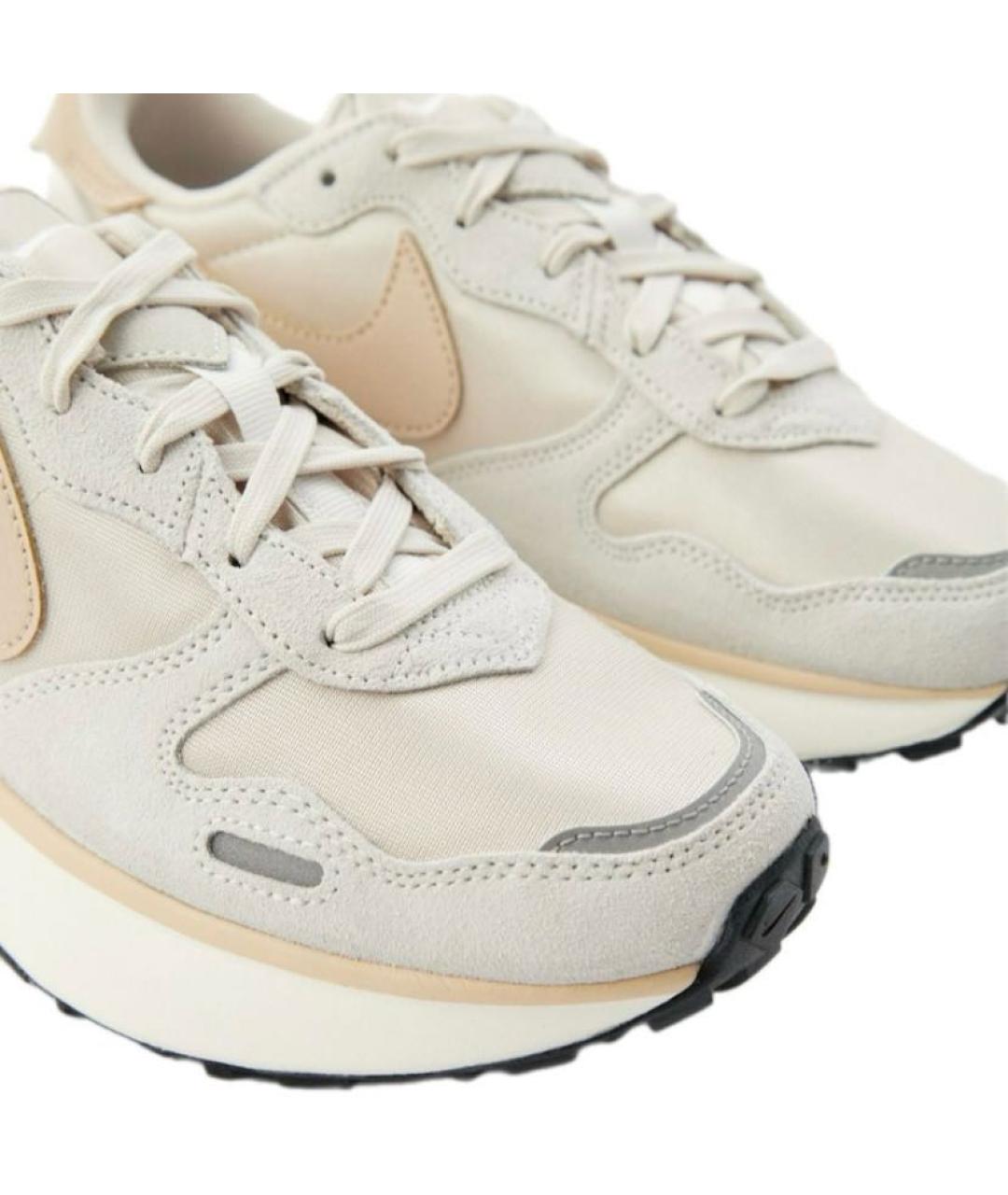 NIKE Бежевые текстильные кроссовки, фото 5