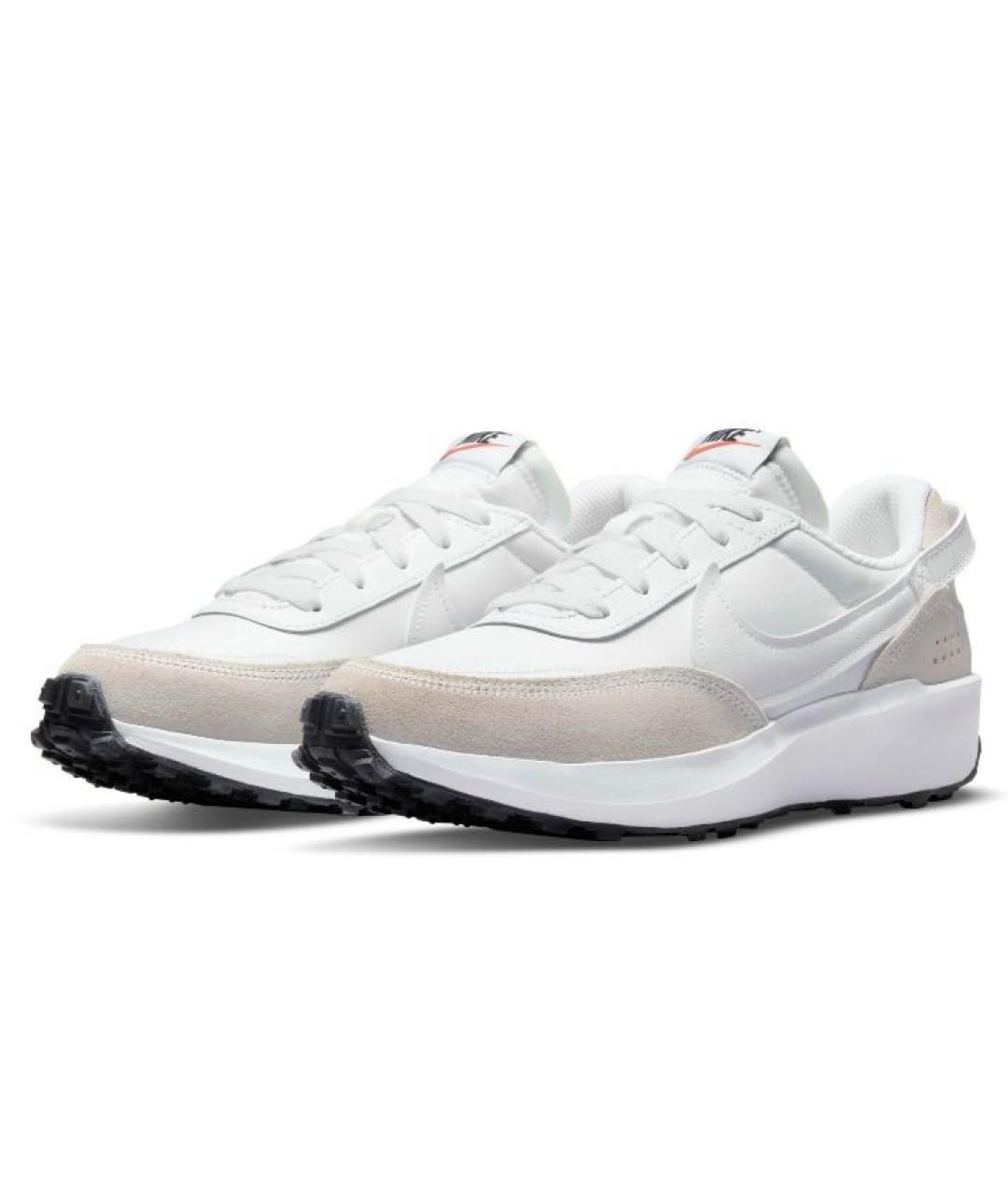 NIKE Белые текстильные кроссовки, фото 2