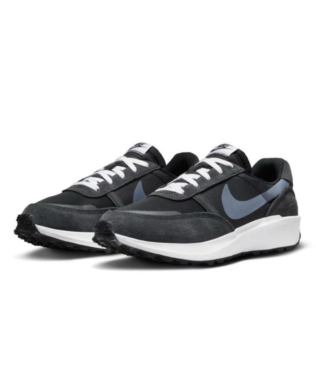 NIKE Антрацитовые текстильные кроссовки, фото 3