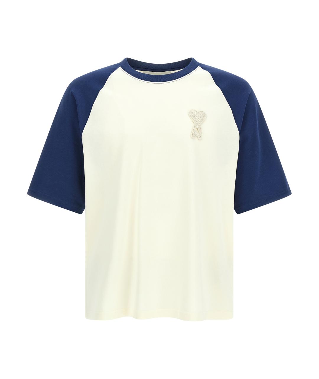 Ami Paris Мульти хлопковая футболка, фото 1