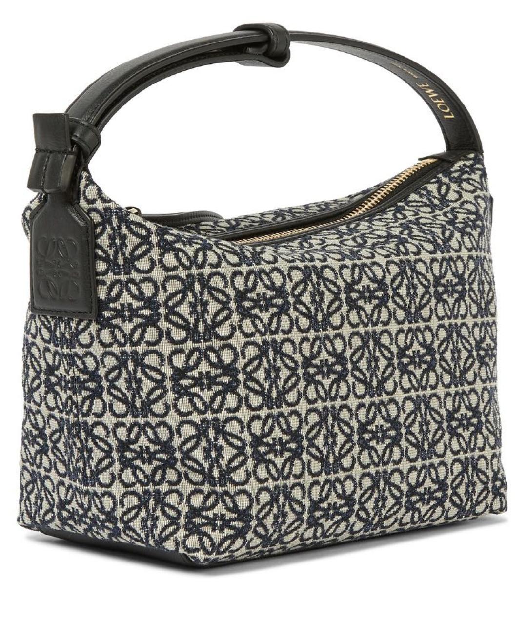 LOEWE Мульти жаккардовая сумка с короткими ручками, фото 4