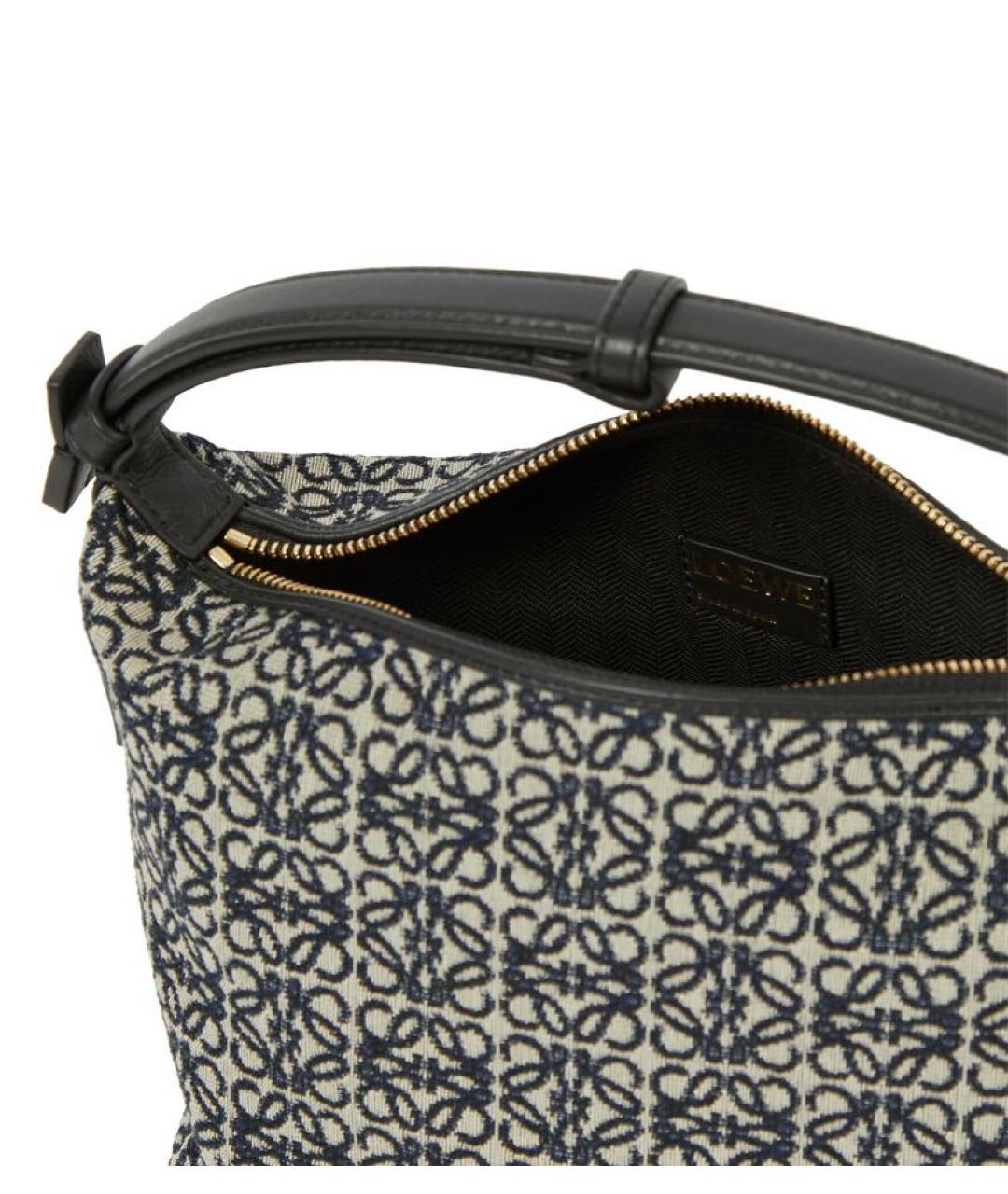 LOEWE Мульти жаккардовая сумка с короткими ручками, фото 5