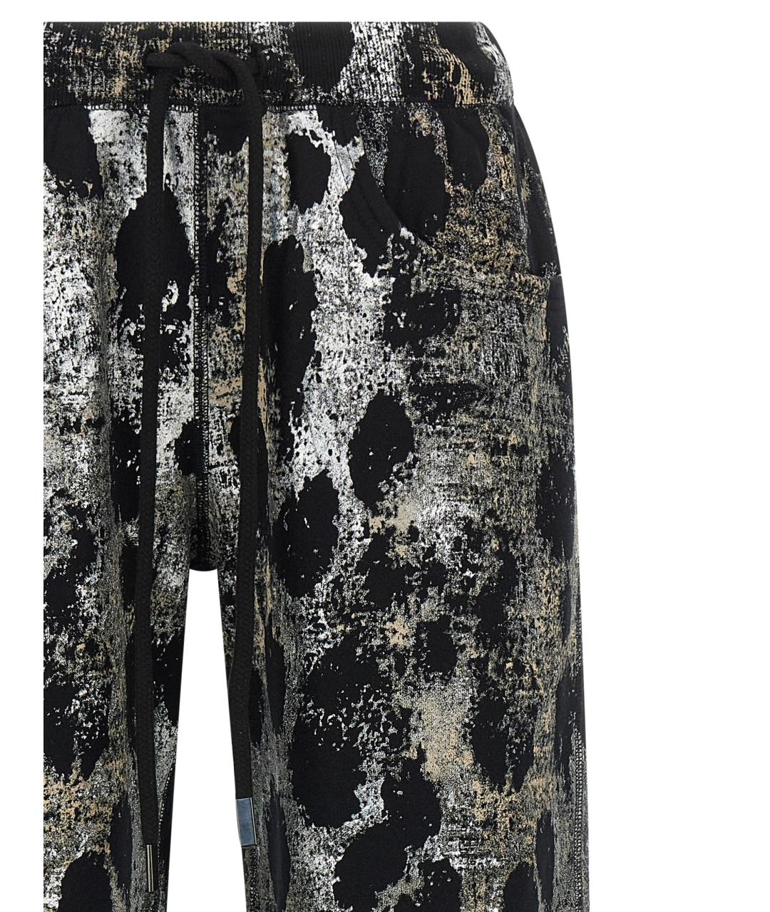 R13 Мульти хлопковые прямые брюки, фото 3