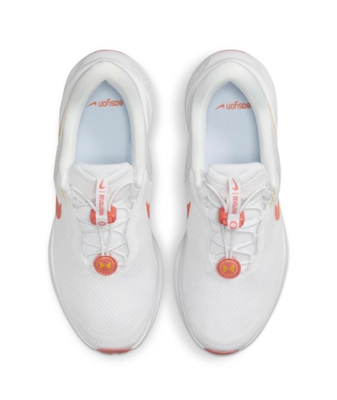 NIKE Белые текстильные кроссовки, фото 2