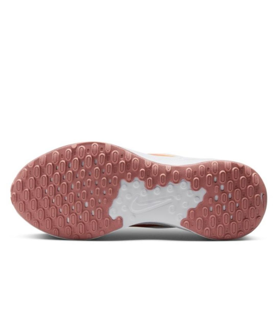 NIKE Белые текстильные кроссовки, фото 6