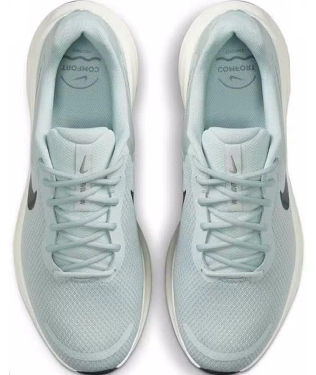 NIKE Голубые текстильные кроссовки, фото 2