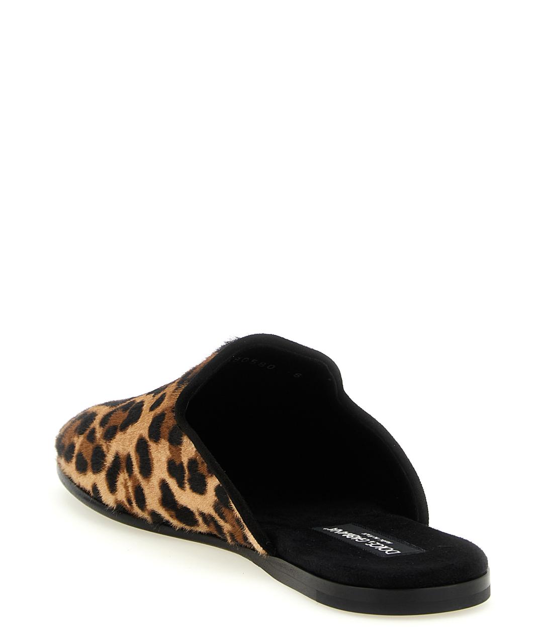 DOLCE&GABBANA Мульти кожаные сандалии, фото 3