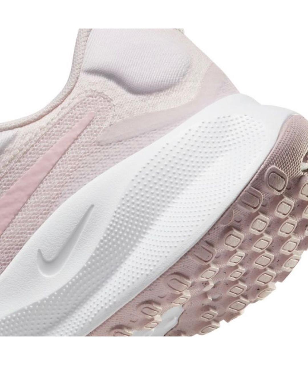 NIKE Розовые текстильные кроссовки, фото 4