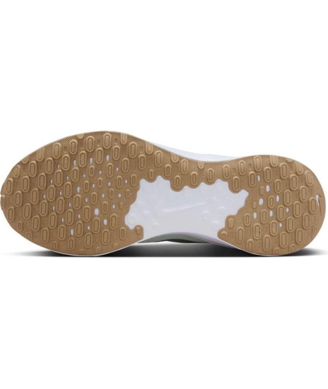 NIKE Салатовые текстильные кроссовки, фото 5