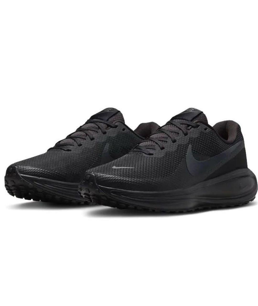 NIKE Черные текстильные кроссовки, фото 2