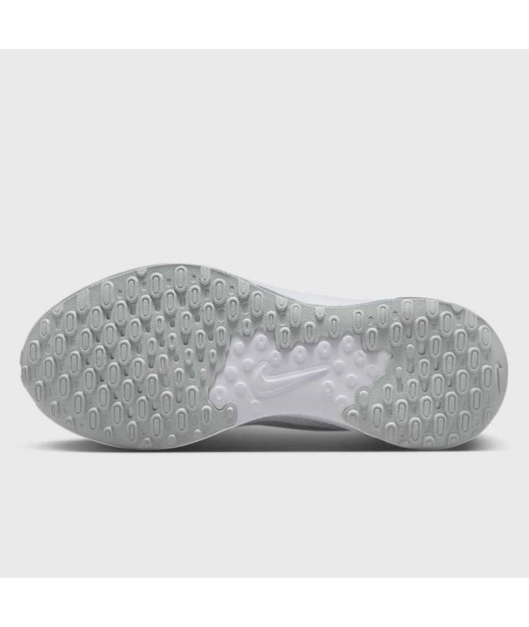 NIKE Белые текстильные кроссовки, фото 6