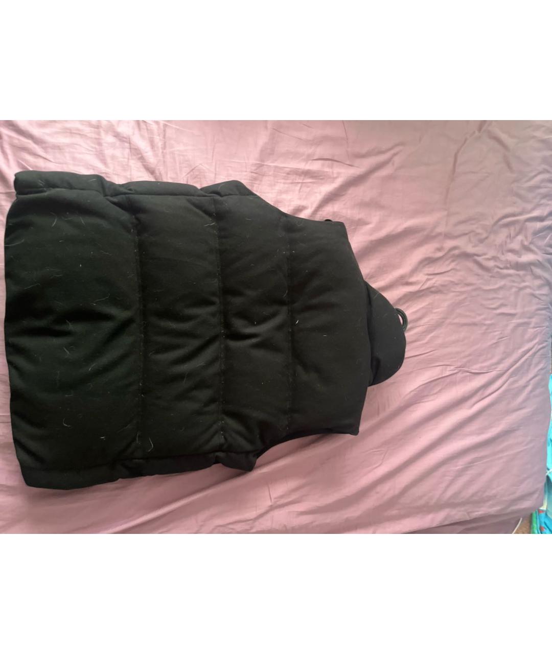 BURBERRY Черный шерстяной жилет, фото 2