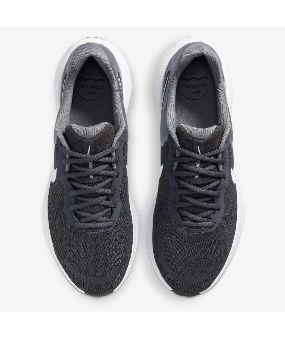 NIKE Черные текстильные кроссовки, фото 2