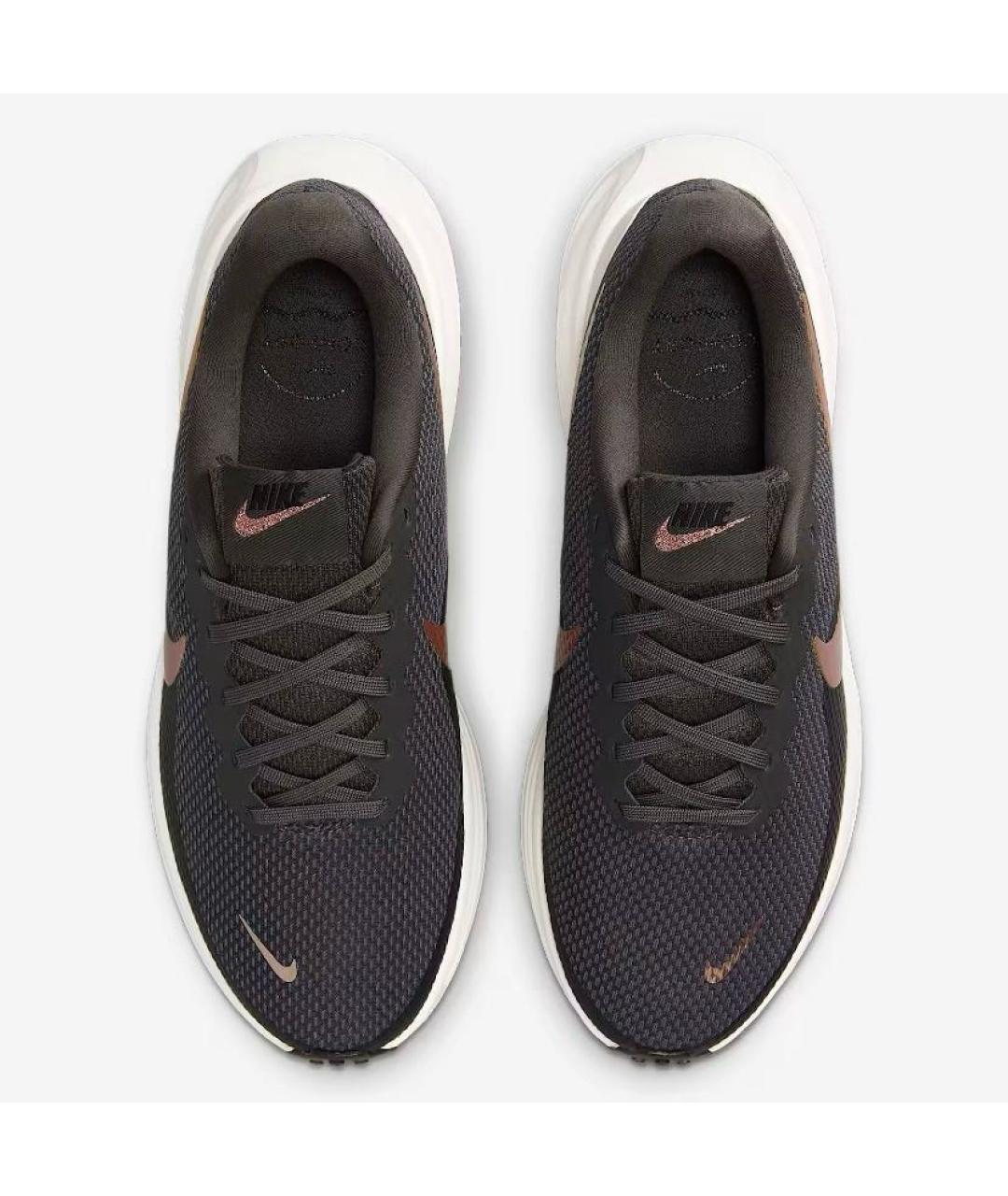 NIKE Антрацитовые текстильные кроссовки, фото 2