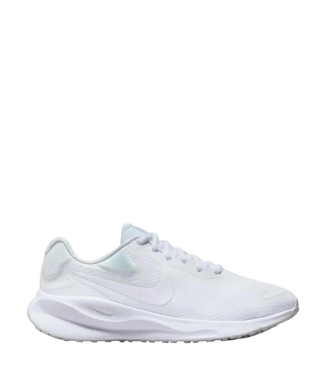 NIKE Белые текстильные кроссовки, фото 1