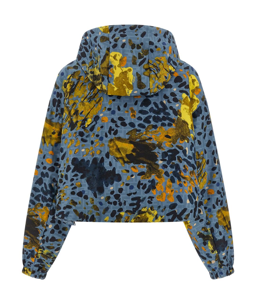 FENDI Мульти полиэстеровая куртка, фото 3