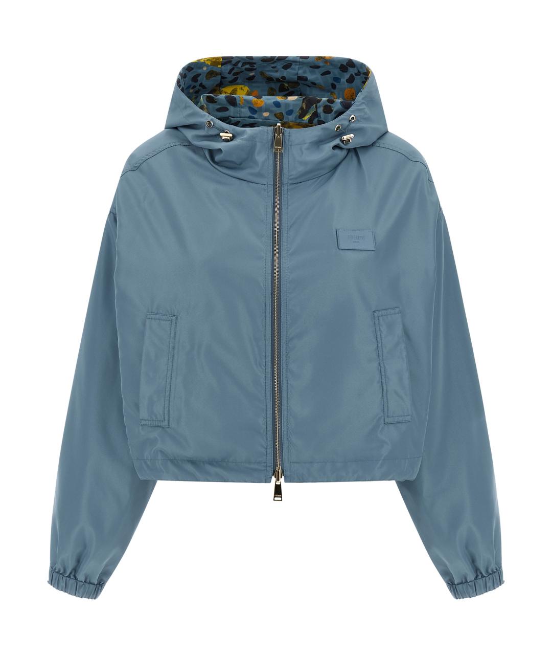 FENDI Мульти полиэстеровая куртка, фото 2