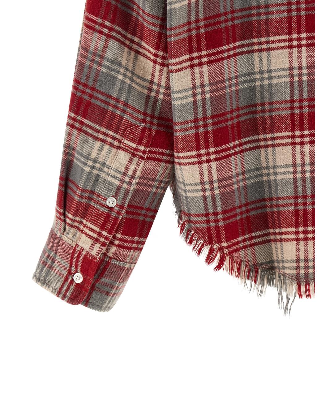 R13 Мульти хлопковая рубашка, фото 4