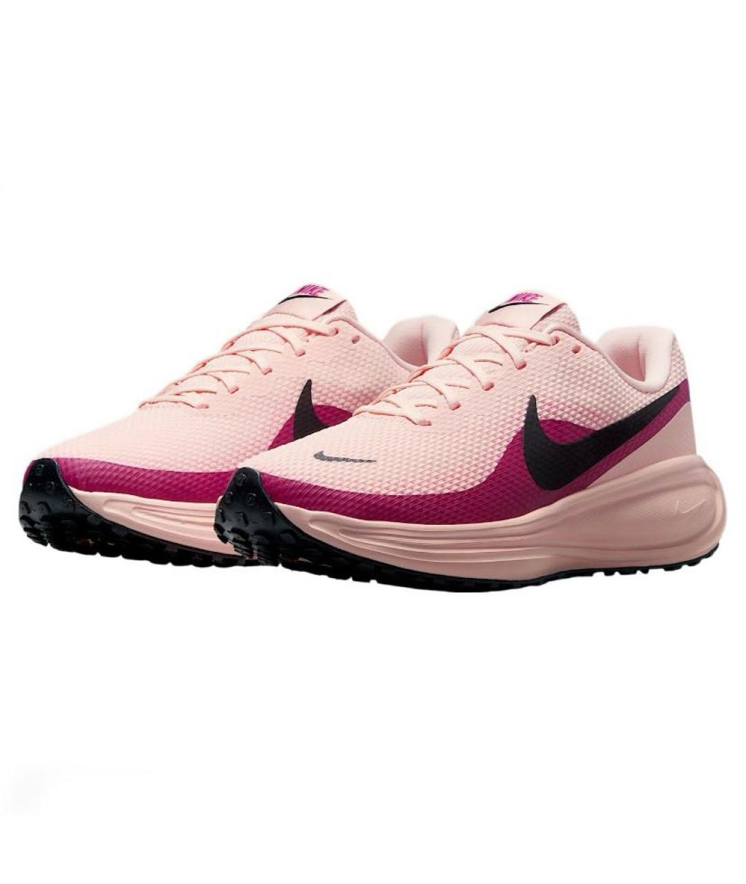 NIKE Коралловые текстильные кроссовки, фото 3
