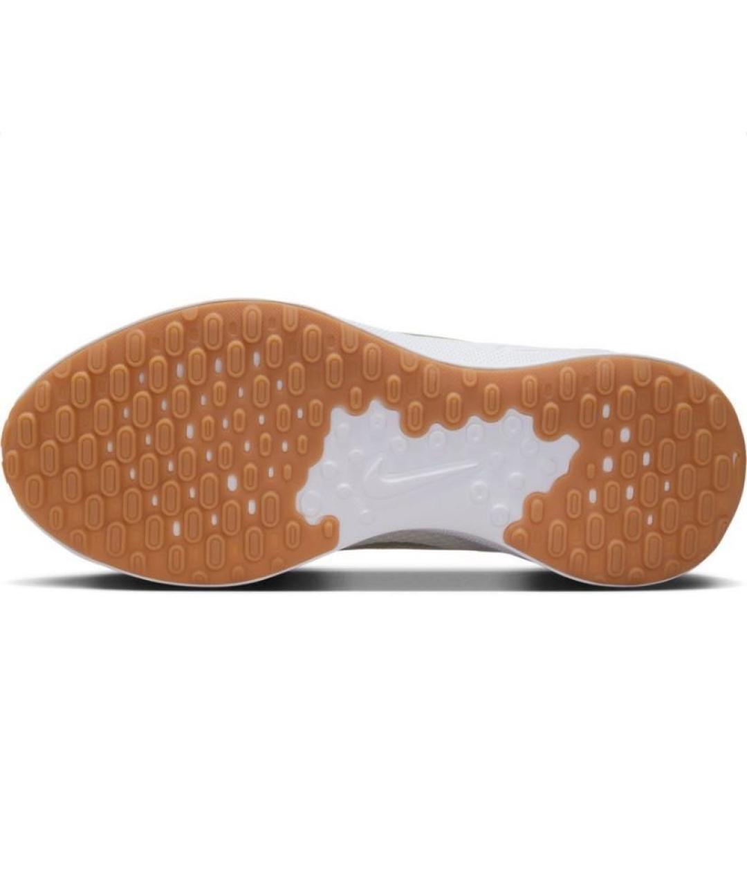 NIKE Бежевые текстильные кроссовки, фото 5