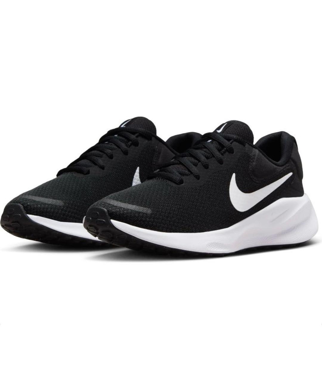 NIKE Черные текстильные кроссовки, фото 2