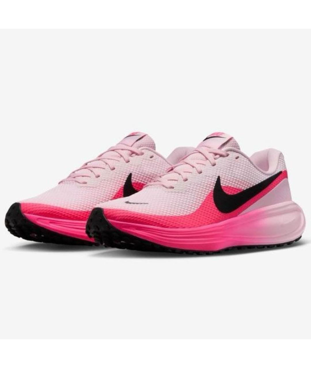 NIKE Фуксия текстильные кроссовки, фото 3