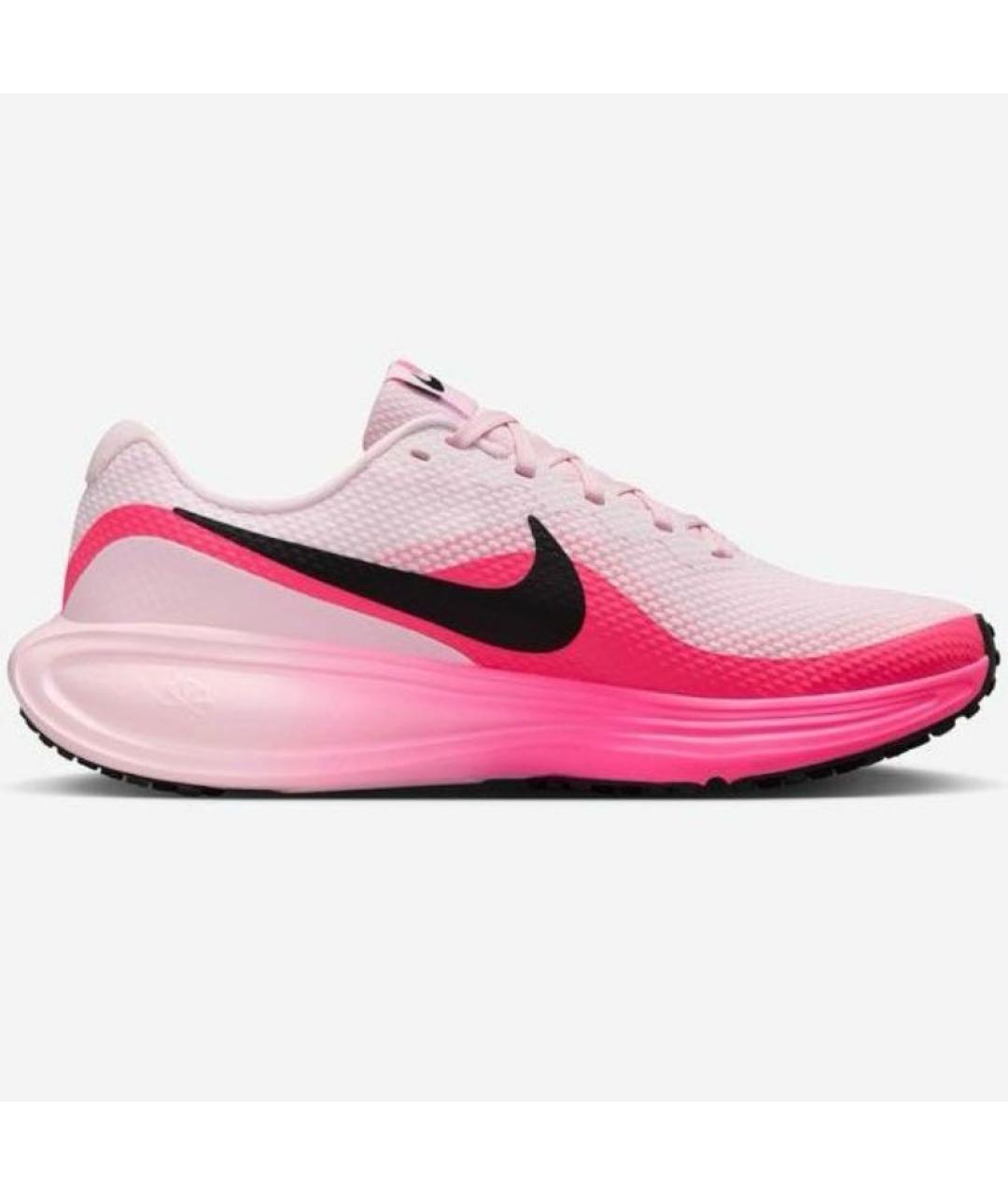 NIKE Фуксия текстильные кроссовки, фото 7