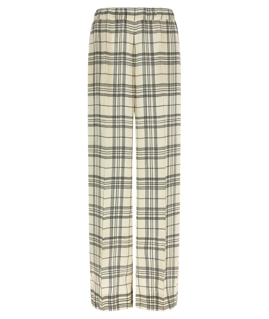 JIL SANDER Мульти вискозные прямые брюки, фото 1