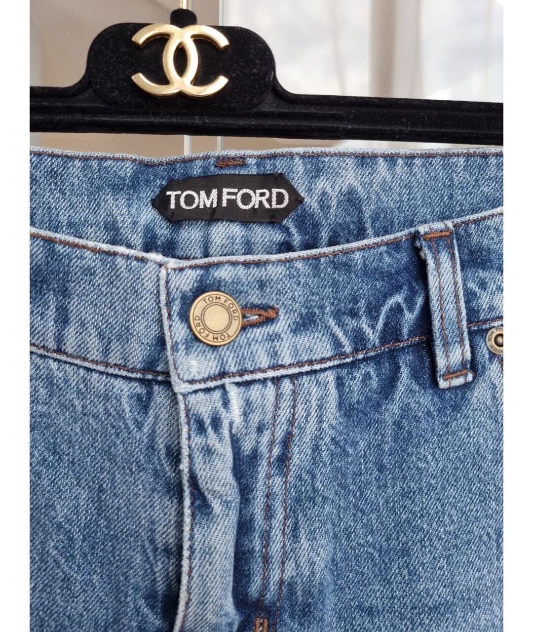 TOM FORD Голубые шорты, фото 3