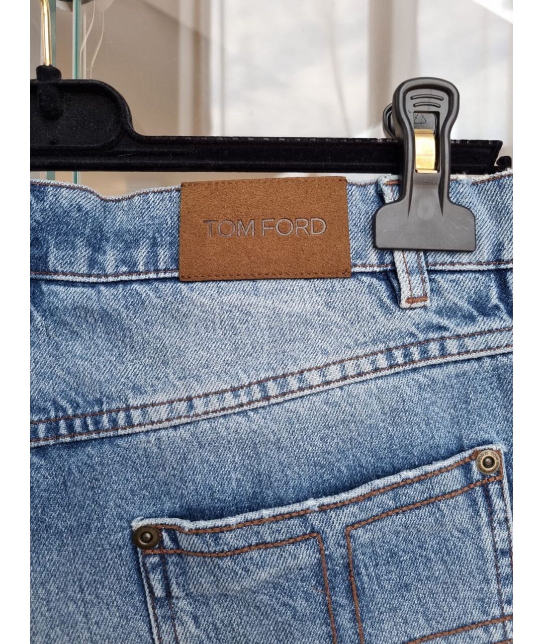 TOM FORD Голубые шорты, фото 4