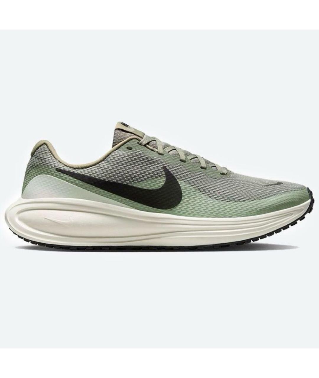 NIKE Зеленые текстильные кроссовки, фото 7