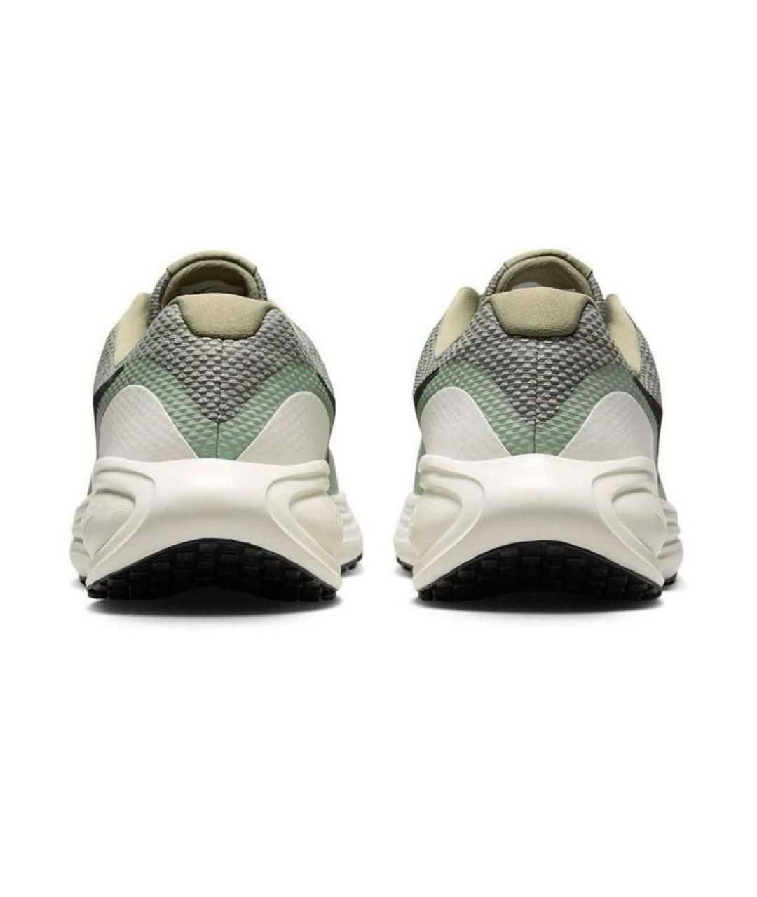 NIKE Зеленые текстильные кроссовки, фото 4