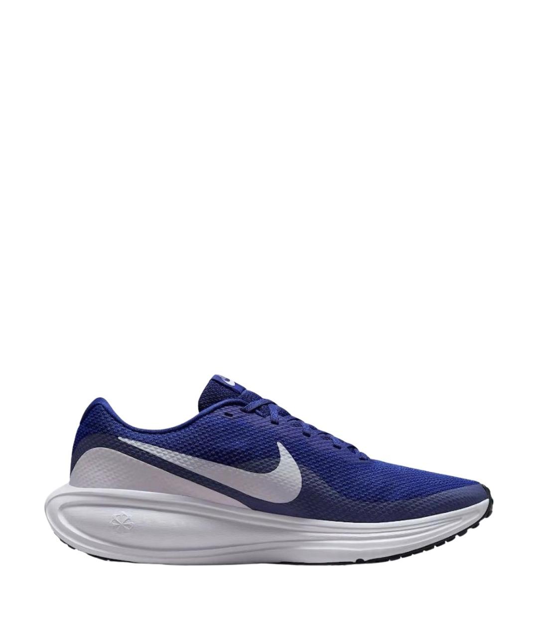 NIKE Синие текстильные кроссовки, фото 1