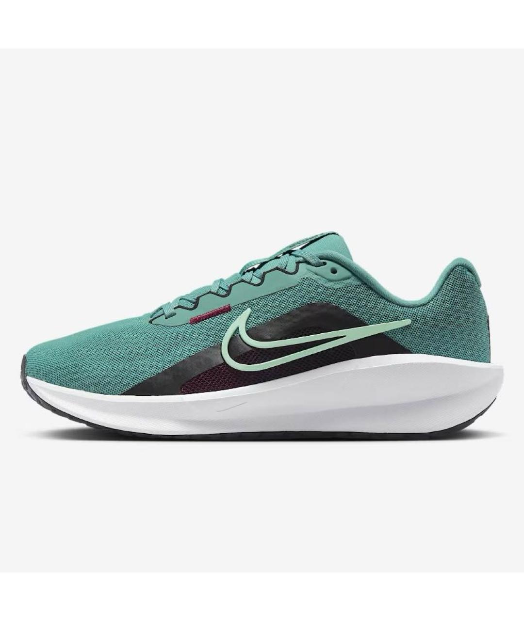 NIKE Зеленые текстильные кроссовки, фото 5