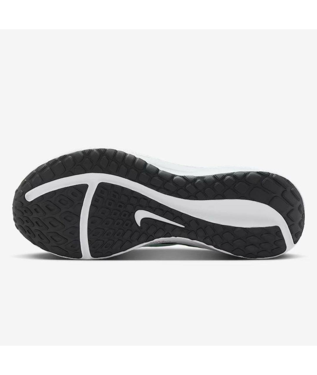 NIKE Зеленые текстильные кроссовки, фото 6